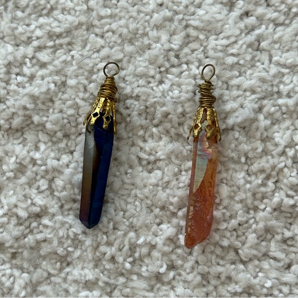 Set of 2 - Crystal Pendants - Picture 6 of 11